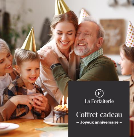 COFFRET-CADEAU LA FORFAITERIE - JOYEUX ANNIVERSAIRE