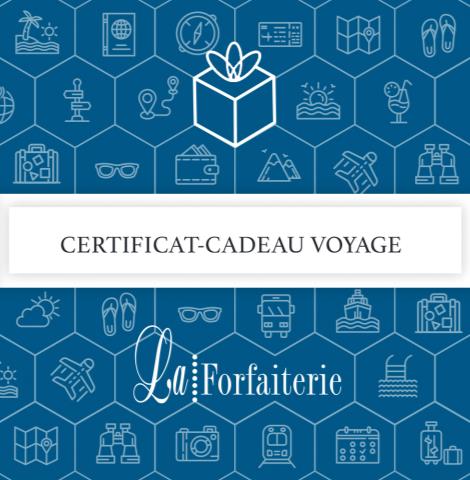 Certificats-Cadeaux Voyages La Forfaiterie